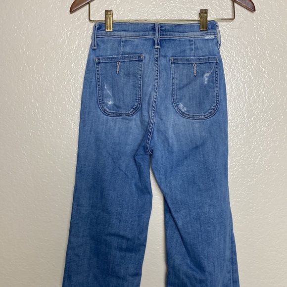 Mother patch pocket maverick high-five cut jeans - Picture 7 of 15